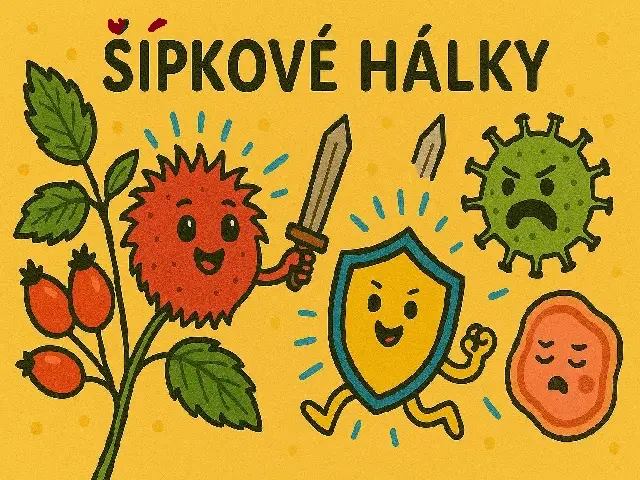Šípkové hálky zázrak přírody s perspektivními účinky